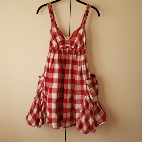 plaid sundress